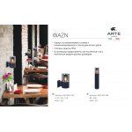 Уличный настенный светильник Arte lamp A6218AL-1BK WAZN