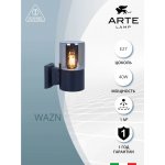 Уличный настенный светильник Arte lamp A6218AL-1BK WAZN