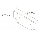 КОННЕКТОР-ЗАГЛУШКА Arte lamp A631005E TRACK ACCESSORIES