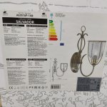 Светильник настенный Arte Lamp A6351AP-1AB Salvador