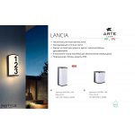 Уличный светильник Arte Lamp A6419AL-1BK LANCIA