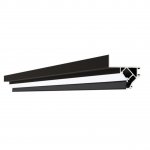 Профиль угловой для лент Arte lamp A650206 черный