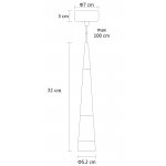 Подвес Arte Lamp A6576SP-1CC SABIK