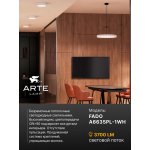 Светильник потолочный Arte Lamp A6635PL-1WH FADO
