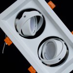 Светильник встраиваемый Arte Lamp A6661PL-2WH CANIS