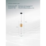 Светильник подвесной Arte Lamp A6839SP-12AM RIGLA
