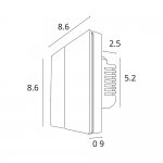 Комплектующее для магнитных треков Arte lamp A700106 SMART
