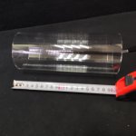 Плафон стекло прозрачный трубка 200*80мм Arte lamp A7004SP/AP/PL CELAENO