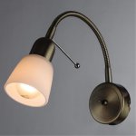 Светильник настенный бра Arte lamp A7009AP-1AB LETTURA