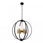 Светильник подвесной Arte Lamp A7013SP-6BK CASTULA