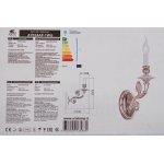 Светильник бра Arte Lamp A7024AP-1WG Luisa