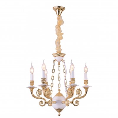 

Люстра венецианская Arte Lamp A7024LM-6WG Luisa, A7024LM-6WG