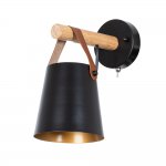 Светильник настенный бра Arte lamp A7032AP-1BK THOMAS