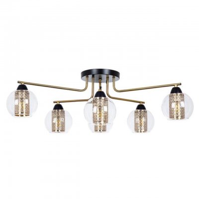 Люстра потолочная Arte Lamp A7045PL-6BK MANCHESTER