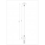 Светильник подвесной Arte Lamp A7047SP-1BK MARK
