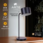 СВЕТИЛЬНИК НАСТОЛЬНЫЙ Arte Lamp A7051LT-1BK SEBASTIAN