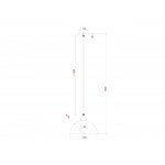 Светильник подвесной Arte Lamp A7053SP-1WH RECINTO