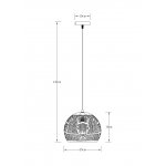 Светильник подвесной Arte Lamp A7058SP-1BK CELESTA