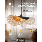 Светильник подвесной Arte Lamp A7063SP-1BK WOODSTOCK
