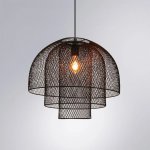 Светильник подвесной Arte Lamp A7064SP-1BK CASTELLO