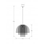 Светильник подвесной Arte Lamp A7064SP-1BK CASTELLO