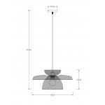Светильник подвесной Arte Lamp A7067SP-1BK CASTELLO