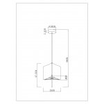 Arte lamp A7084SP-1BK TRIXIE