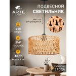 Arte lamp A7088SP-1BK BRUSHWOOD