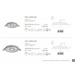 Светильник потолочный 5+5W Arte lamp A7205PL-2WH Sirio