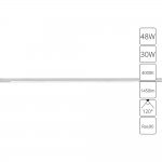 Магнитный трековый светильник Arte Lamp A7265PL-1WH OPTIMA