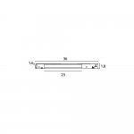 Трековая магнитная система Arte Lamp A7286PL-1WH OPTIMA