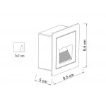 Уличный светильник Arte Lamp A7325IN-1BK PIAZZA