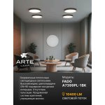 Светильник потолочный Arte Lamp A7399PL-1BK FADO