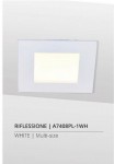 Светильник встраиваемый 8Вт Arte lamp A7408PL-1WH RIFLESSIONE