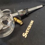 Плафон стекло прозрачный 100мм с резьбой 27мм Arte lamp A7710SP CAMERON