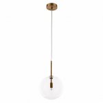 Подвесной светильник шар прозрачный 200мм Arte Lamp A7720SP-1AB CAMERON