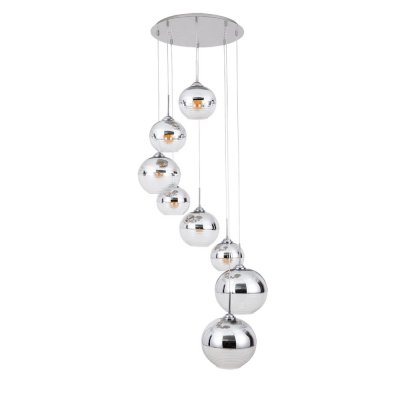 

Люстра каскадная с шарами Arte lamp A7760SP-8CC WAVE, A7760SP-8CC