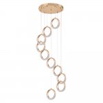 Люстры каскадные Arte Lamp A7777SP-10GO MONTANA