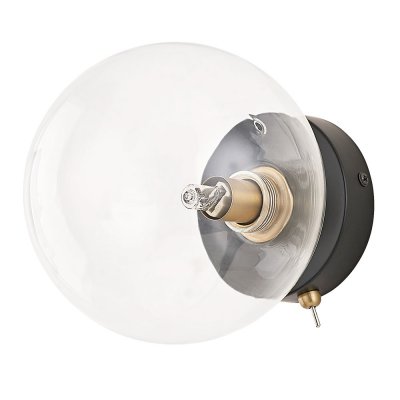 

Светильник бра с одним плафоном Arte Lamp A7790AP-1BK VINCENT