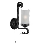 Светильник настенный Arte lamp A7915AP-1BK SCROLL