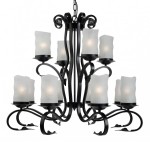 Светильник подвесной Arte lamp A7915LM-8-4BK SCROLL