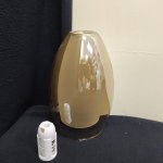 Плафон стекло двойное 120*175мм Е14 (32мм посадка) A7951 GO BARRY золотой+матовый белый