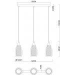 Светильник подвесной Arte lamp A7951SP-3CC BARRY
