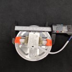 Светильник встраиваемый 6Вт 3К Arte Lamp A7977PL-1WH MESURA (врезное 50-90мм)