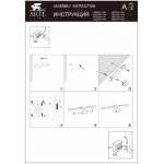 Светильник для подсветки картин Arte lamp A8027AP-1BK RONNIE