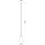 Светильник подвесной Arte lamp A8030SP-1WH BRUSSELS