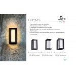 Уличный светильник Arte Lamp A8130AL-1BK ULYSSES