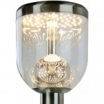 Светильник уличный столб Arte lamp A8163PA-1SS INCHINO