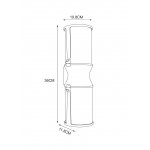Уличный светильник Arte Lamp A8306AL-2BK MINCHIR