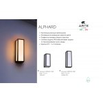 Уличный светильник Arte Lamp A8526AL-2BK ALPHARD